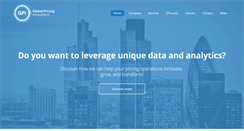 Desktop Screenshot of globalpricing.com